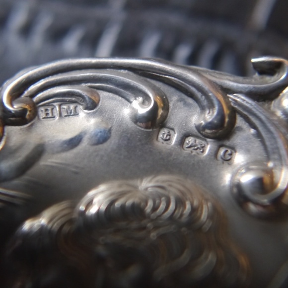 Antique Hallmarked Silver Reynolds Angels Christening Belt, Baptism Belt, Bab… - Picture 4 of 12